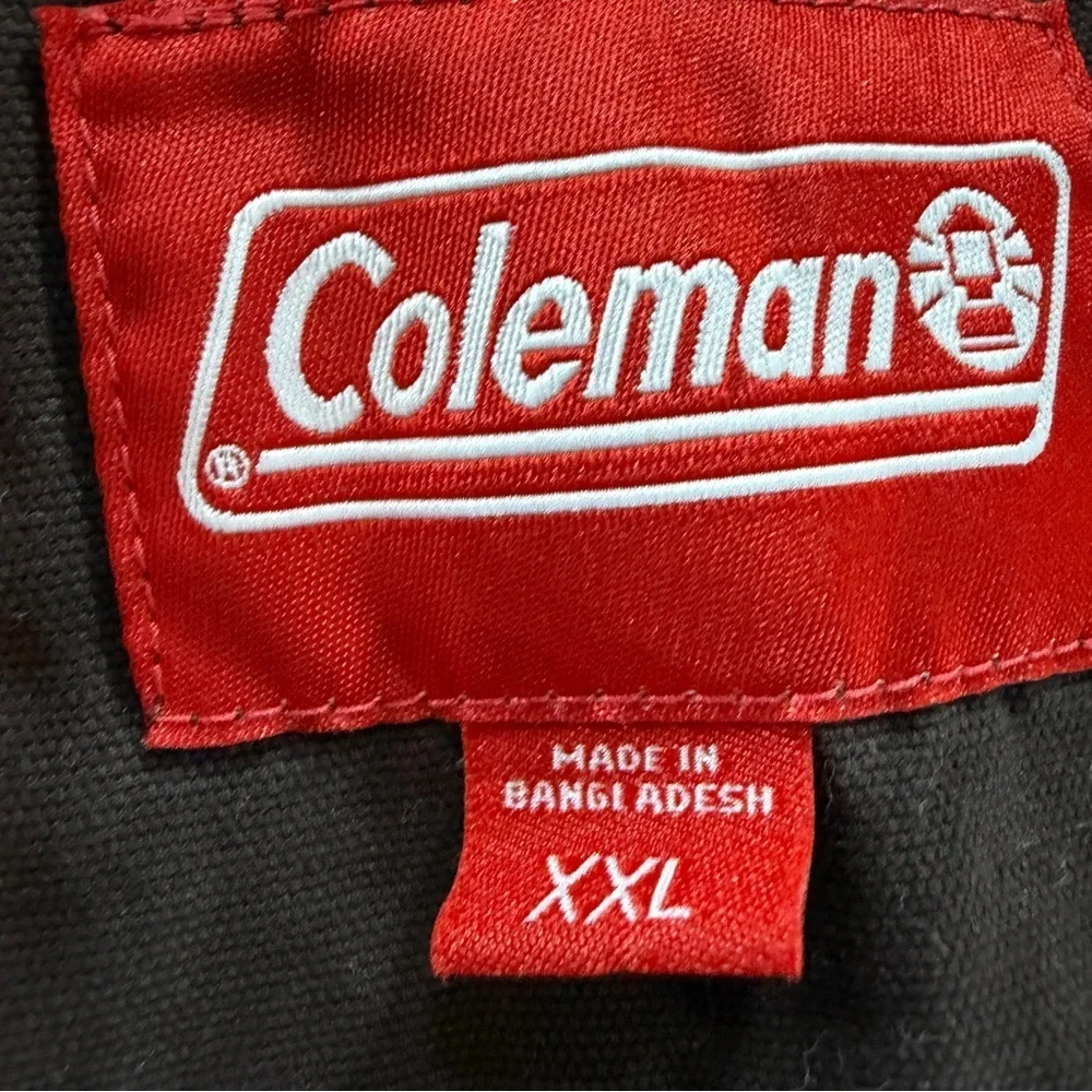 Coleman Fleece Lined Canvas Shacket Sz 2 XL